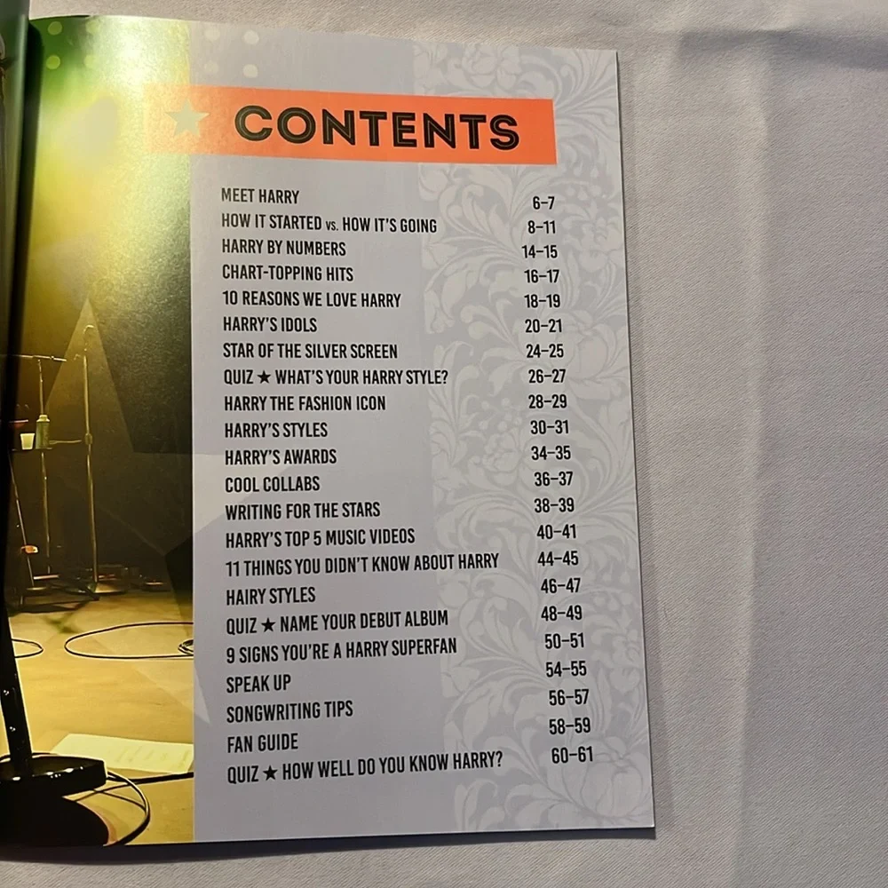 Harry Styles fan book - Picture 3 of 3